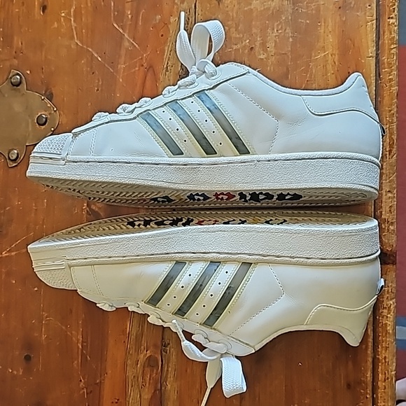 STUNNING ADIDAS W5 ADICOLOR SHOES 2005 - Picture 4 of 11